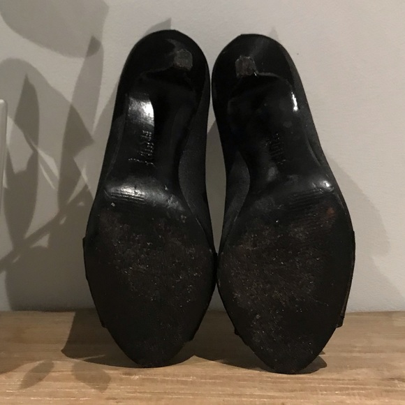 🌑 Nina peep toe heels - Picture 4 of 5